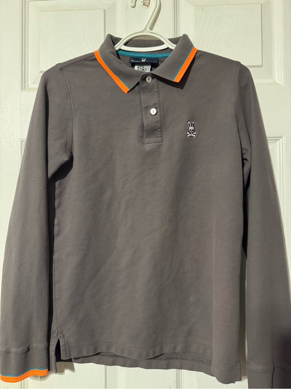 Psycho Bunny Size 3 Long Sleeve Shirt *small stain on long sleeve*